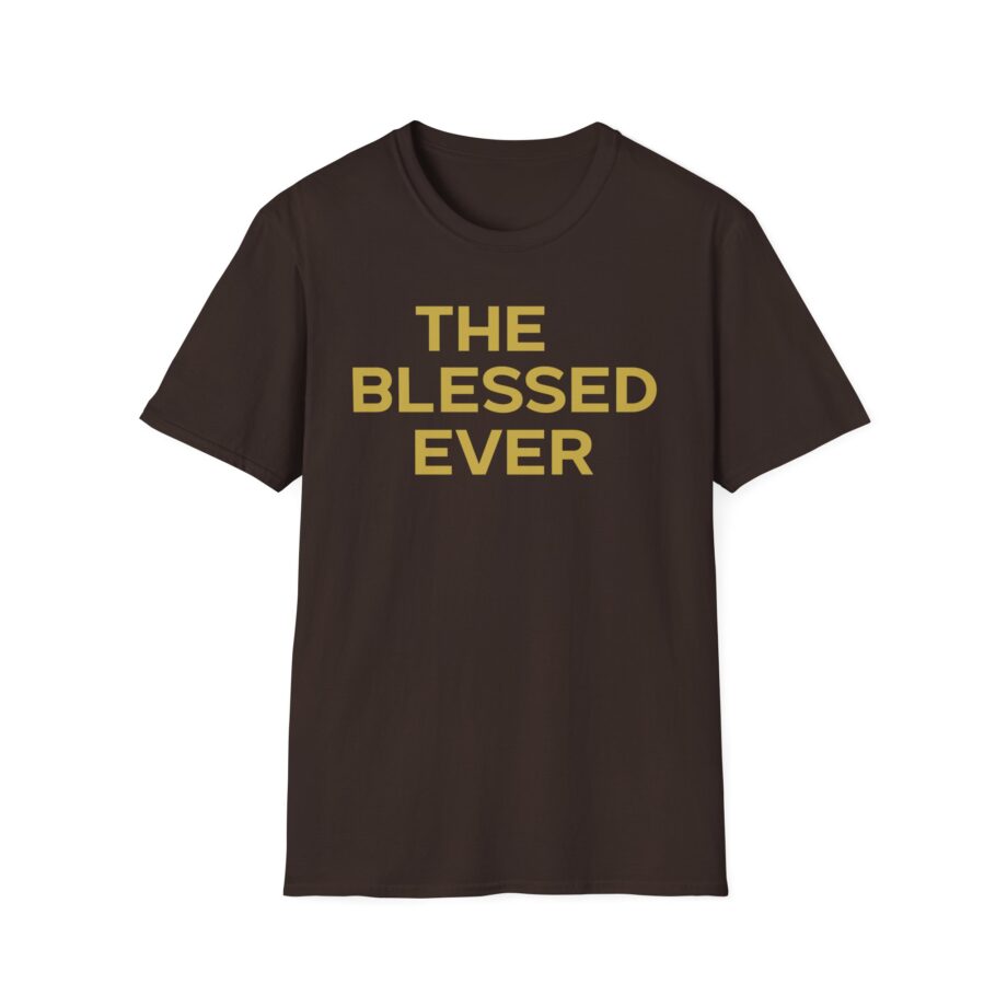 Max Holloway the Blessed Ever Unisex Softstyle T-shirt