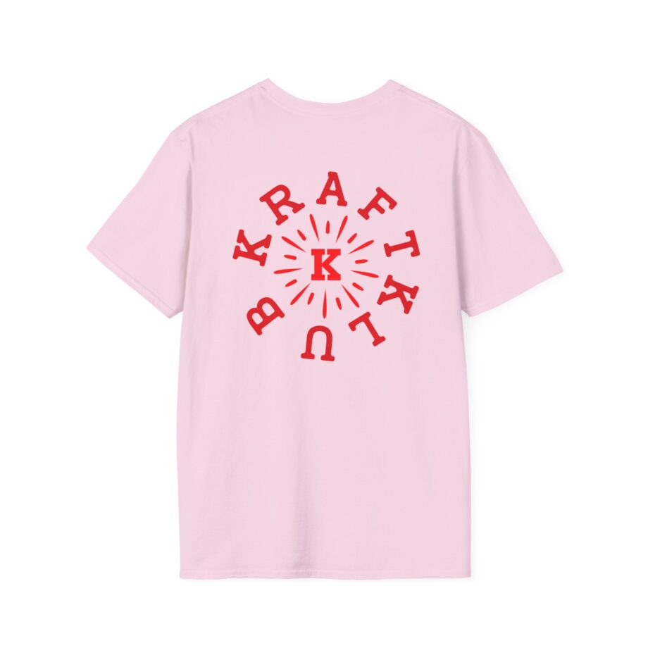 Kraftklub Glowing K Unisex Softstyle T-shirt
