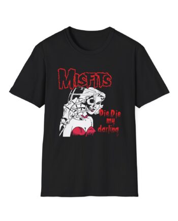Misfits Die Die My Valentine Unisex Softstyle T-Shirt