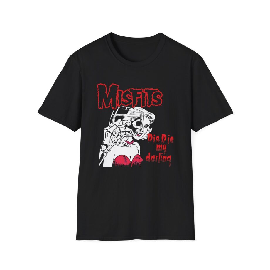 Misfits Die Die My Valentine Unisex Softstyle T-Shirt
