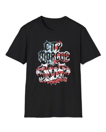 CM My Bloody America Knife Unisex Softstyle T-shirt
