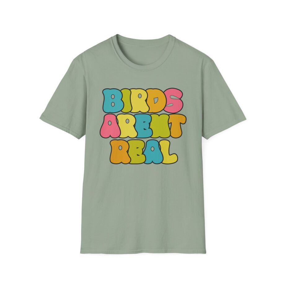 Birds Arent Real Unisex Softstyle T-shirt