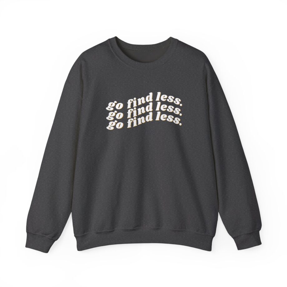 Elyse Myers Go Find Less Unisex Heavy Blend™ Crewneck Sweatshirt