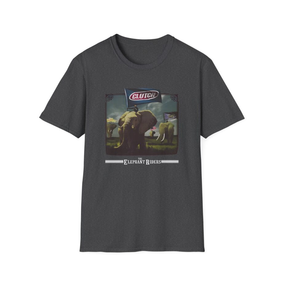 Clutch Elephant Riders Unisex Softstyle T-Shirt