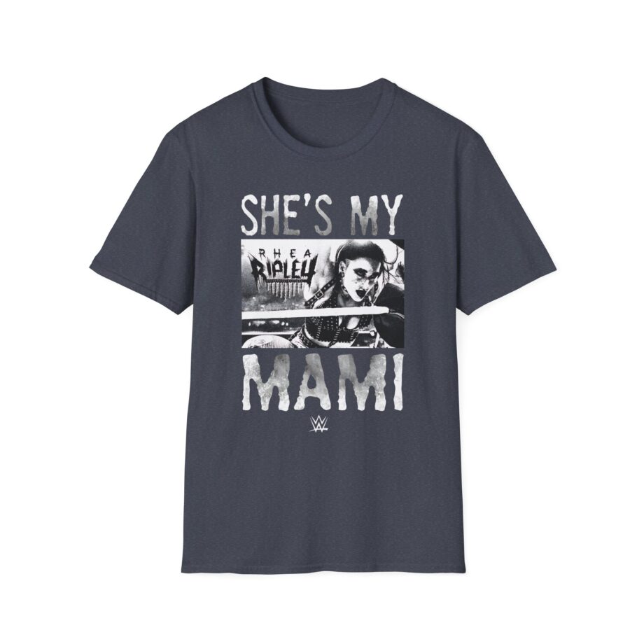 Rhea Ripley She's My Mami Unisex Softstyle T-Shirt
