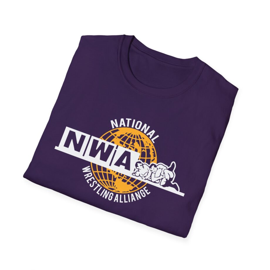 Nwa National Wrestling Alliance Unisex Softstyle T-shirt