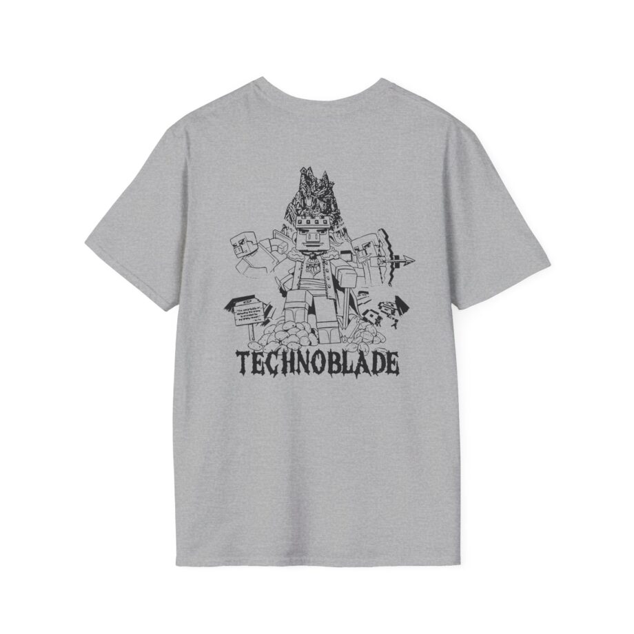 Technoblade Diamond Bow Unisex Softstyle T-shirt