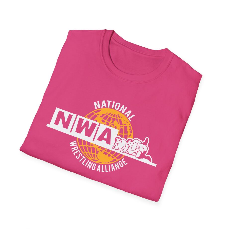 Nwa National Wrestling Alliance Unisex Softstyle T-shirt