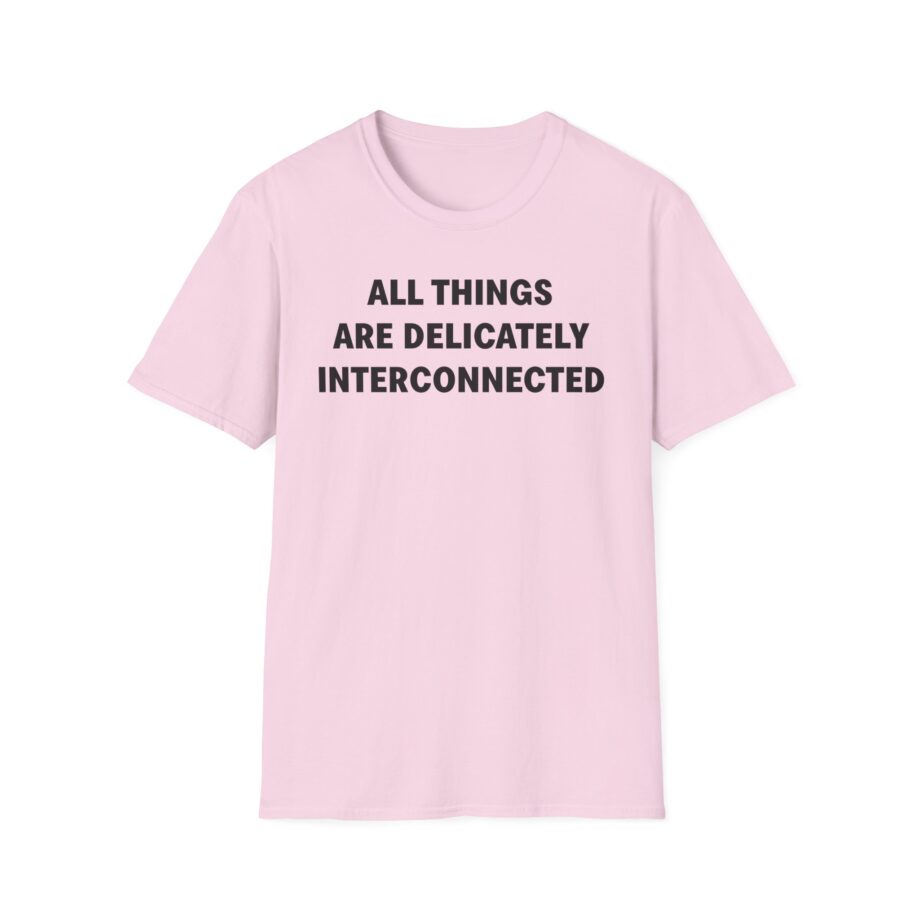 Jenny Holzer All Things Are Delicately Interconnected Unisex Softstyle T-shirt