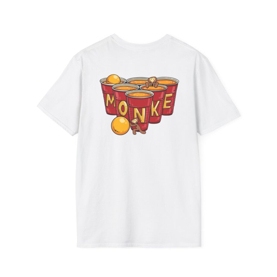 Spoonkidv Monke Pong Unisex Softstyle T-Shirt
