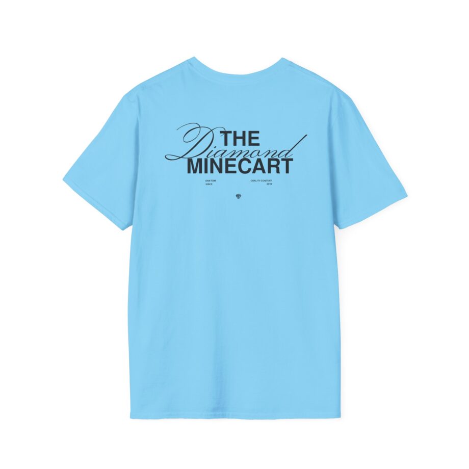 Dantdm the Diamond Minecart Unisex Softstyle T-shirt