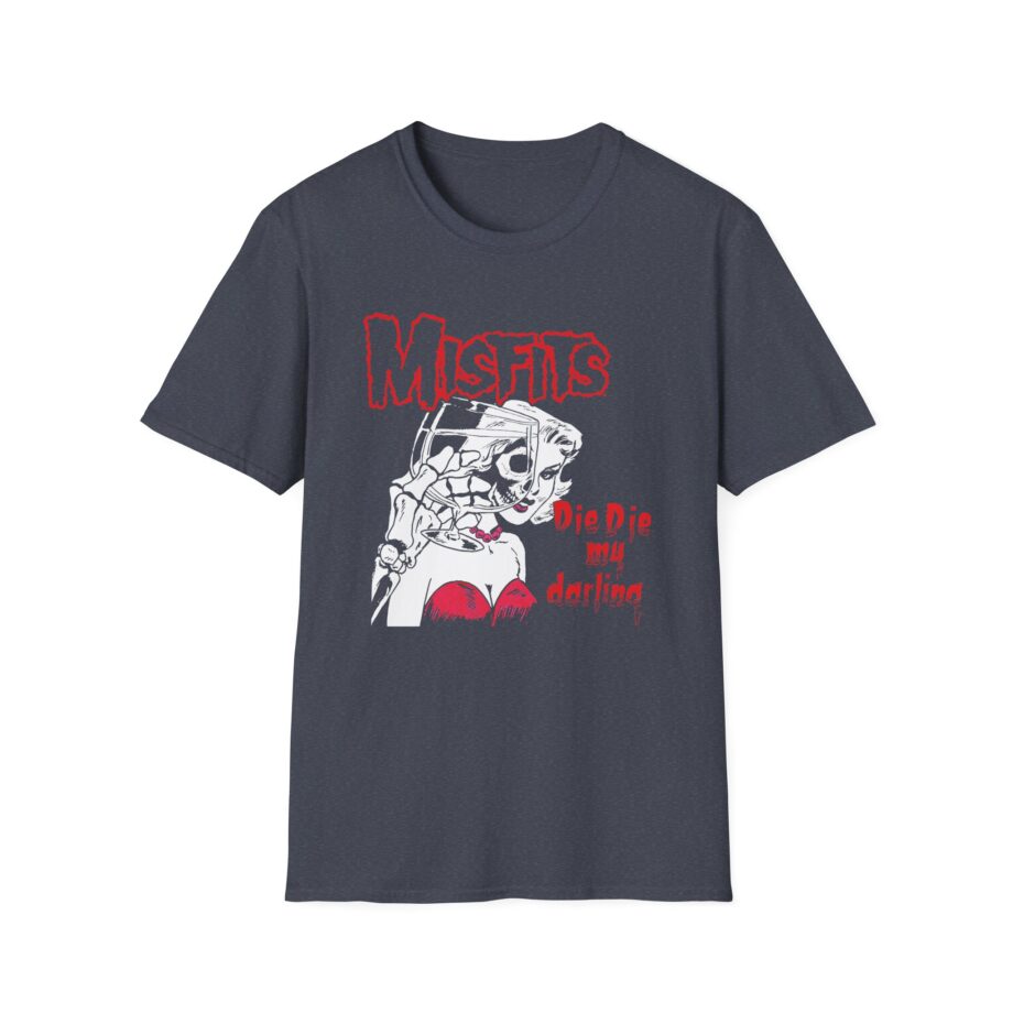 Misfits Die Die My Valentine Unisex Softstyle T-Shirt