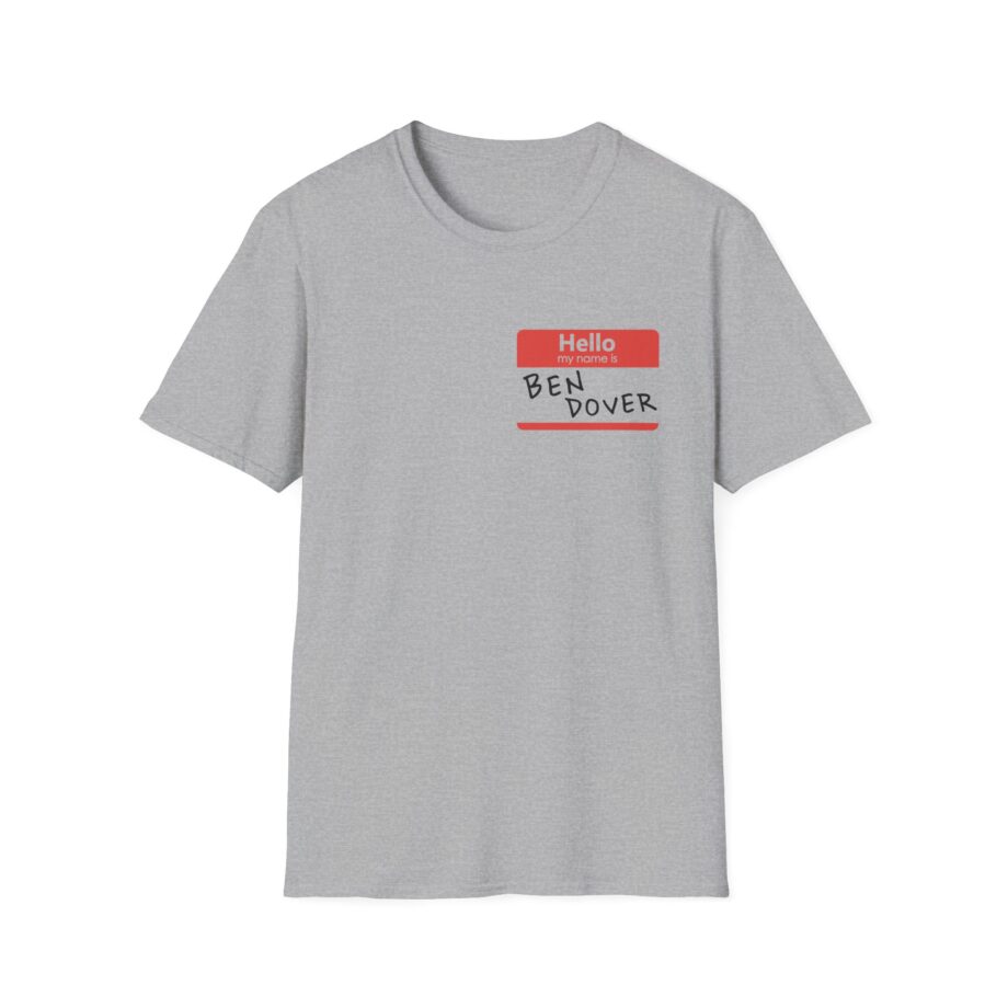 Baylen Levine Ben Dover Unisex Softstyle T-shirt