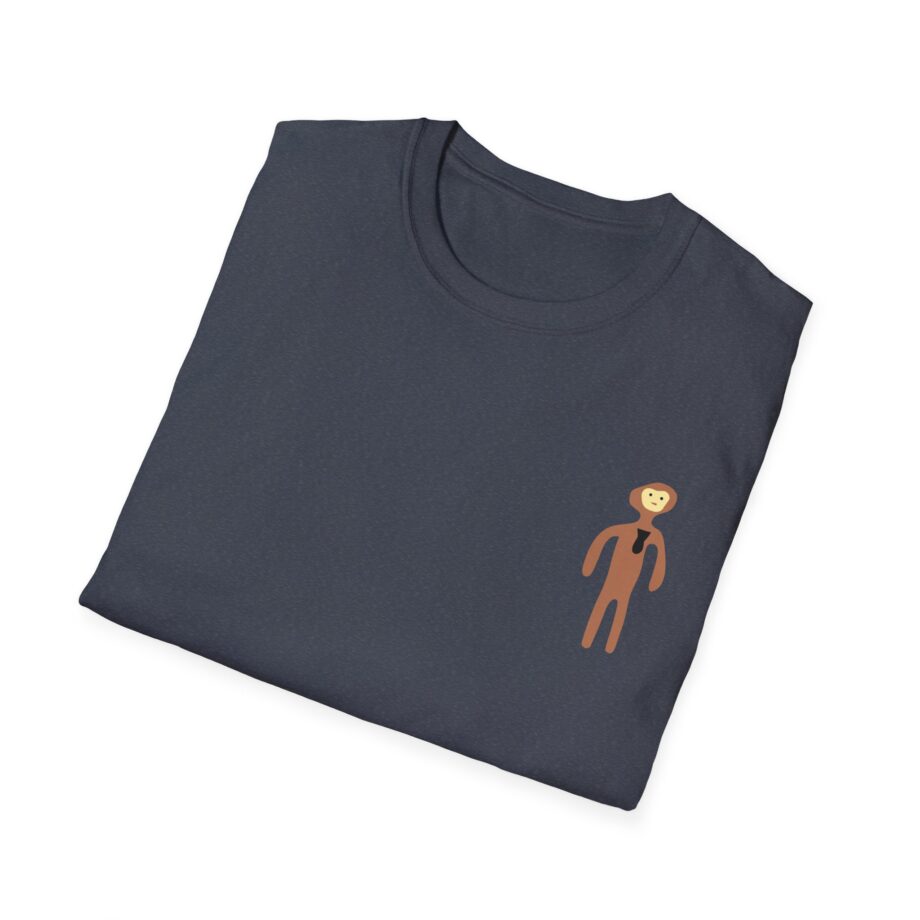 Monke Embroidered  Unisex Softstyle T-Shirt