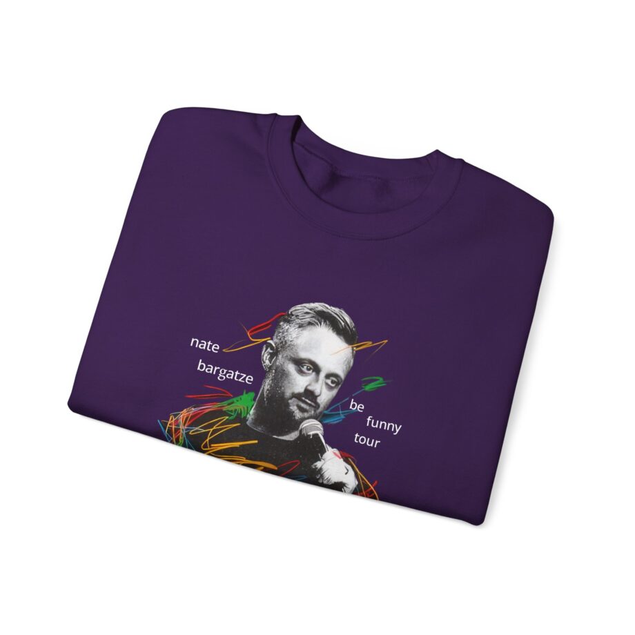 Nate Bargatze 2024 Be Funny Tour Unisex Heavy Blend™ Crewneck Sweatshirt