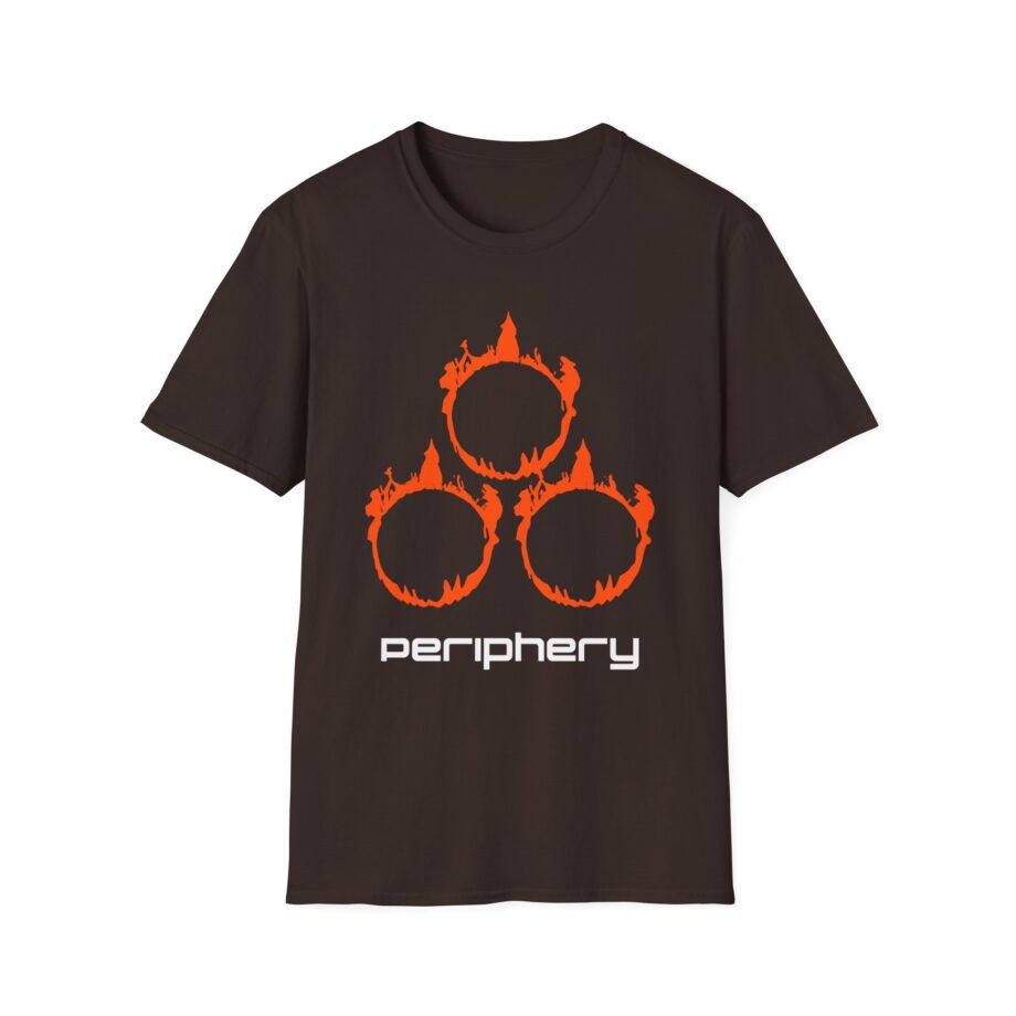 Periphery Circle Flames Unisex Softstyle T-shirt