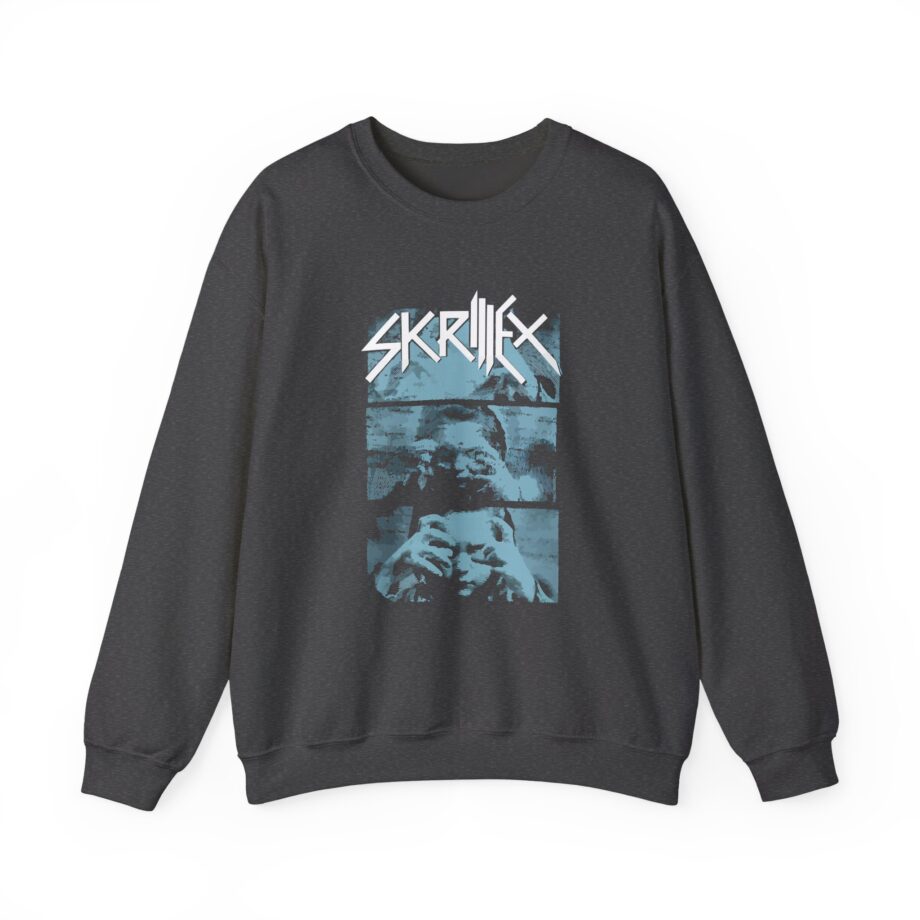 Skrillex Graphic Unisex Heavy Blend™ Crewneck Sweatshirt