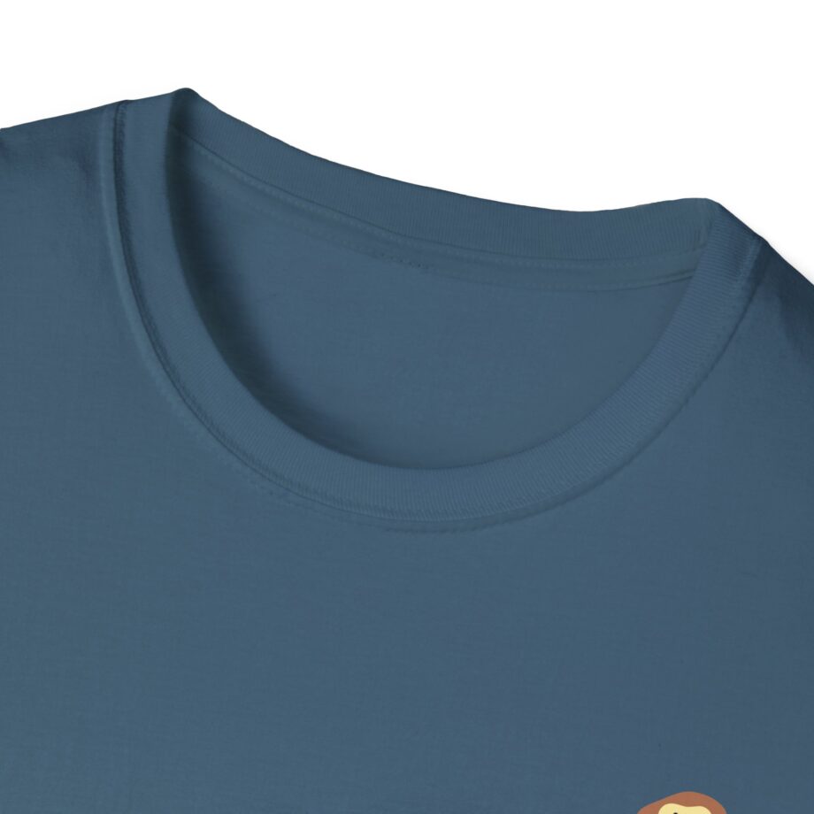 Monke Embroidered  Unisex Softstyle T-Shirt