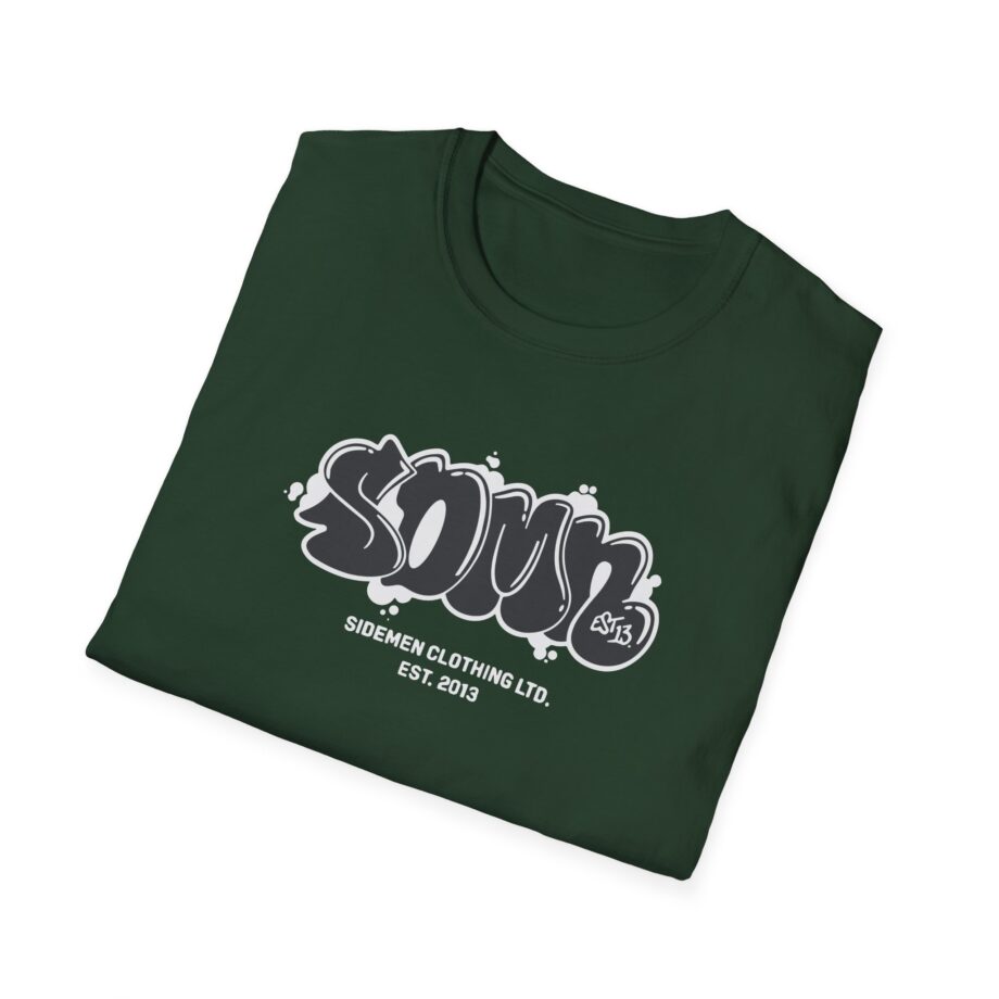 Sidemen Bubble Graffiti Unisex Softstyle T-Shirt