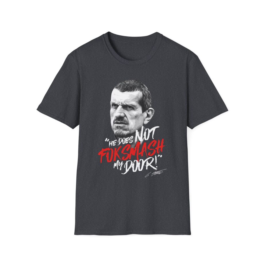 Haas F1 Foksmash-face Unisex Softstyle T-Shirt