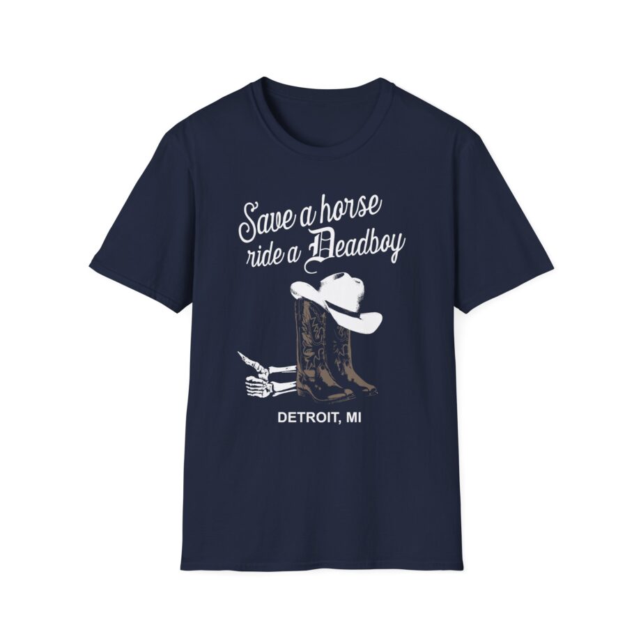 Bones Save a Horse Ride a Deadboy Unisex Softstyle T-shirt