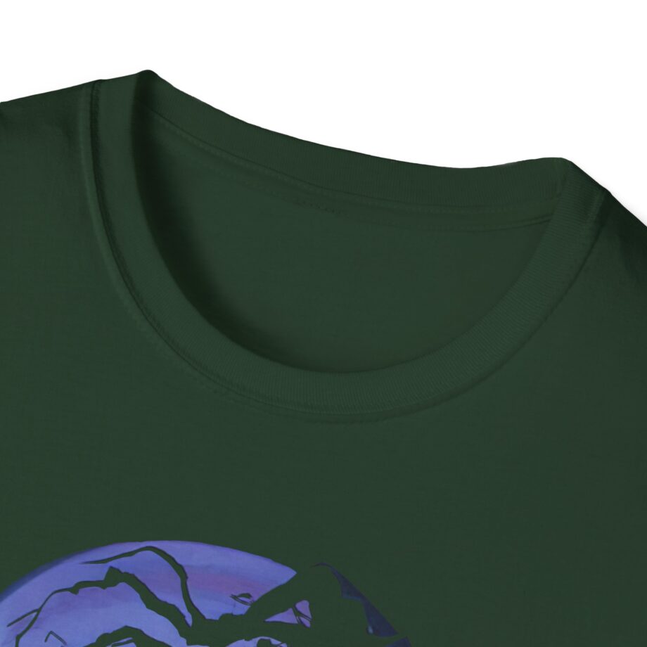 Coraline Button Moon Jumbo Print Unisex Softstyle T-shirt