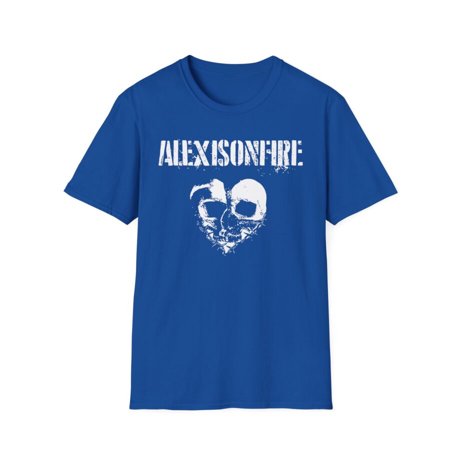Alexisonfire Barbed Wire Heartskull Unisex Softstyle T-shirt