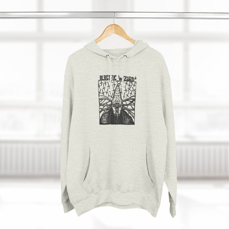 Electric Wizard Doom Sludge Stoner Metal Poster Three-Panel Fleece Hoodie