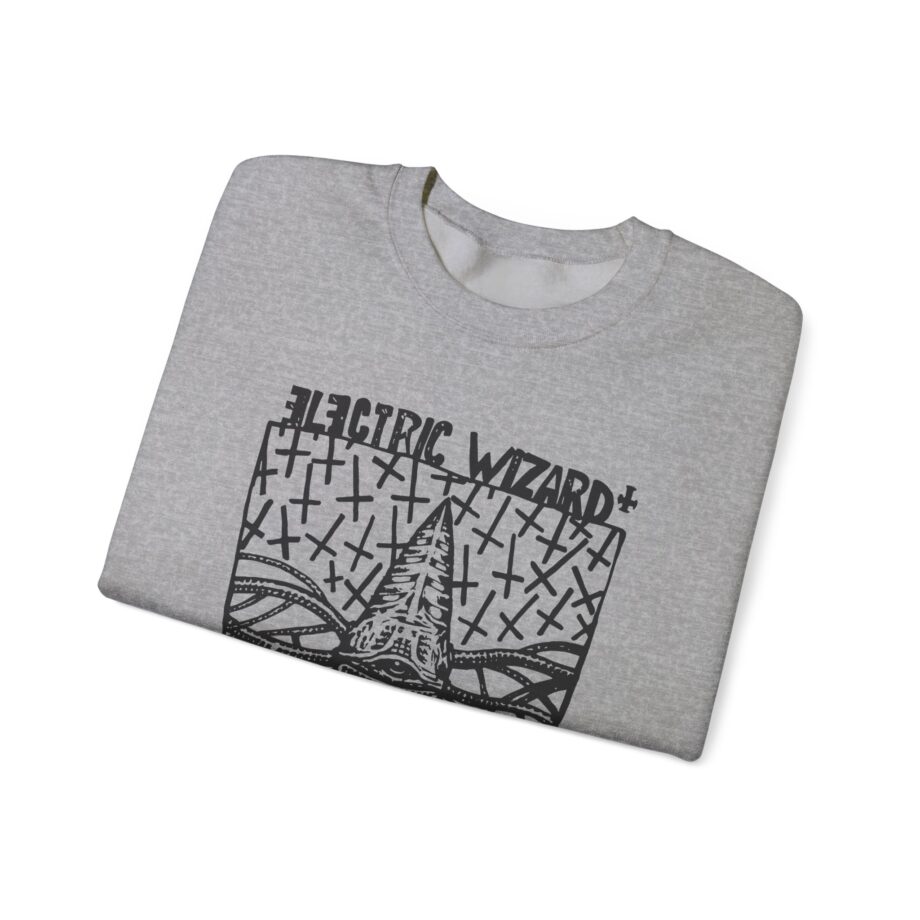 Electric Wizard Doom Sludge Stoner Metal Poster Unisex Heavy Blend™ Crewneck Sweatshirt