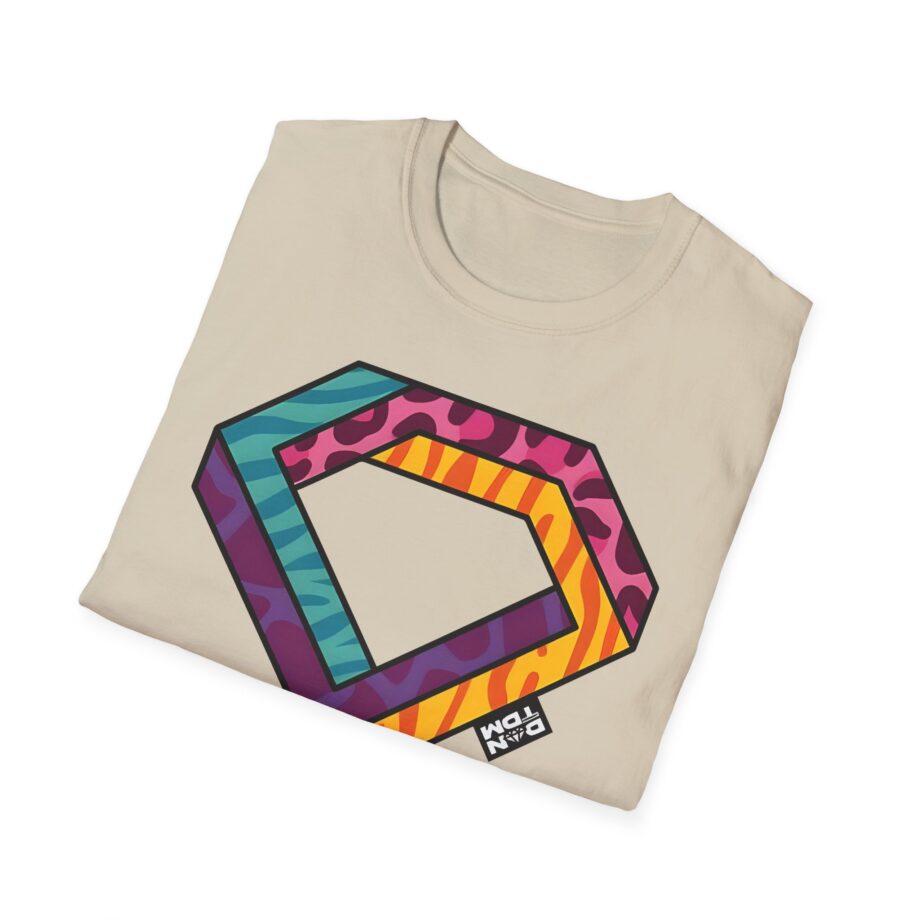 Dan Tdm Retro Fill Unisex Softstyle T-shirt