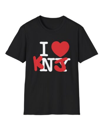 I Love KNJ Unisex Softstyle T-Shirt