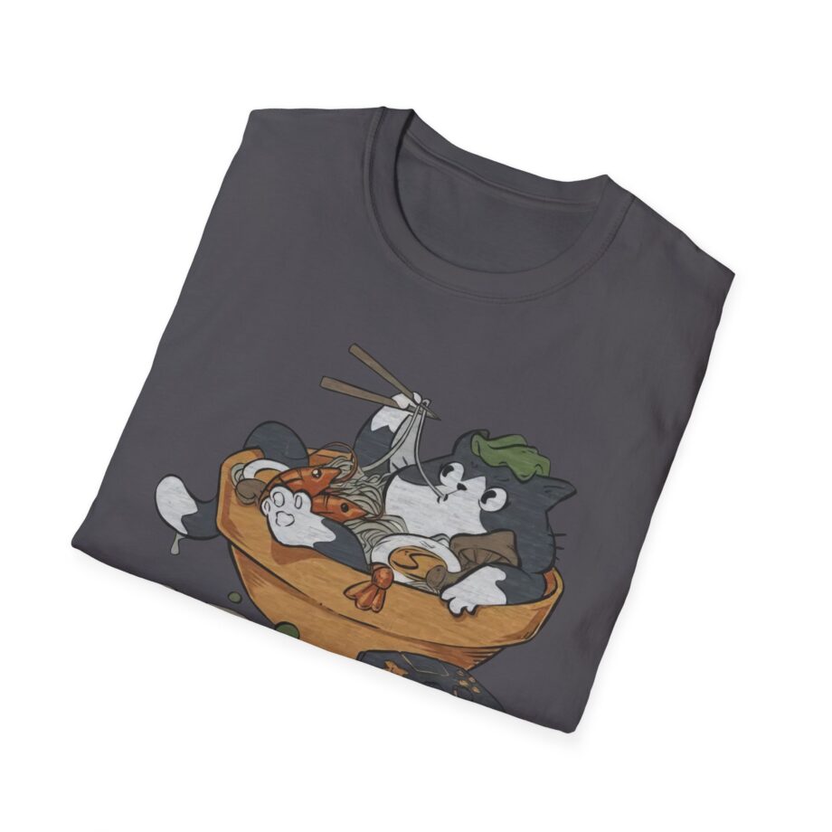 Lirik Ramen Cat Unisex Softstyle T-shirt
