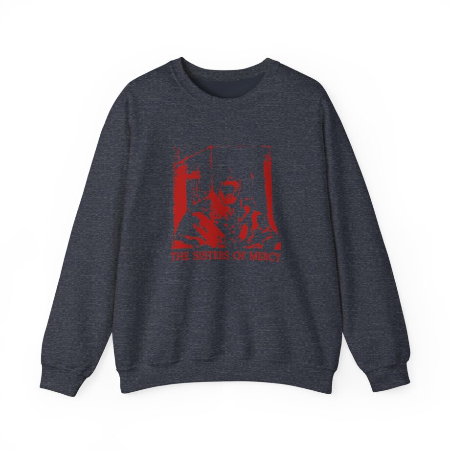 The Sisters Of Mercy Red Scream Unisex Heavy Blend™ Crewneck Sweatshirt