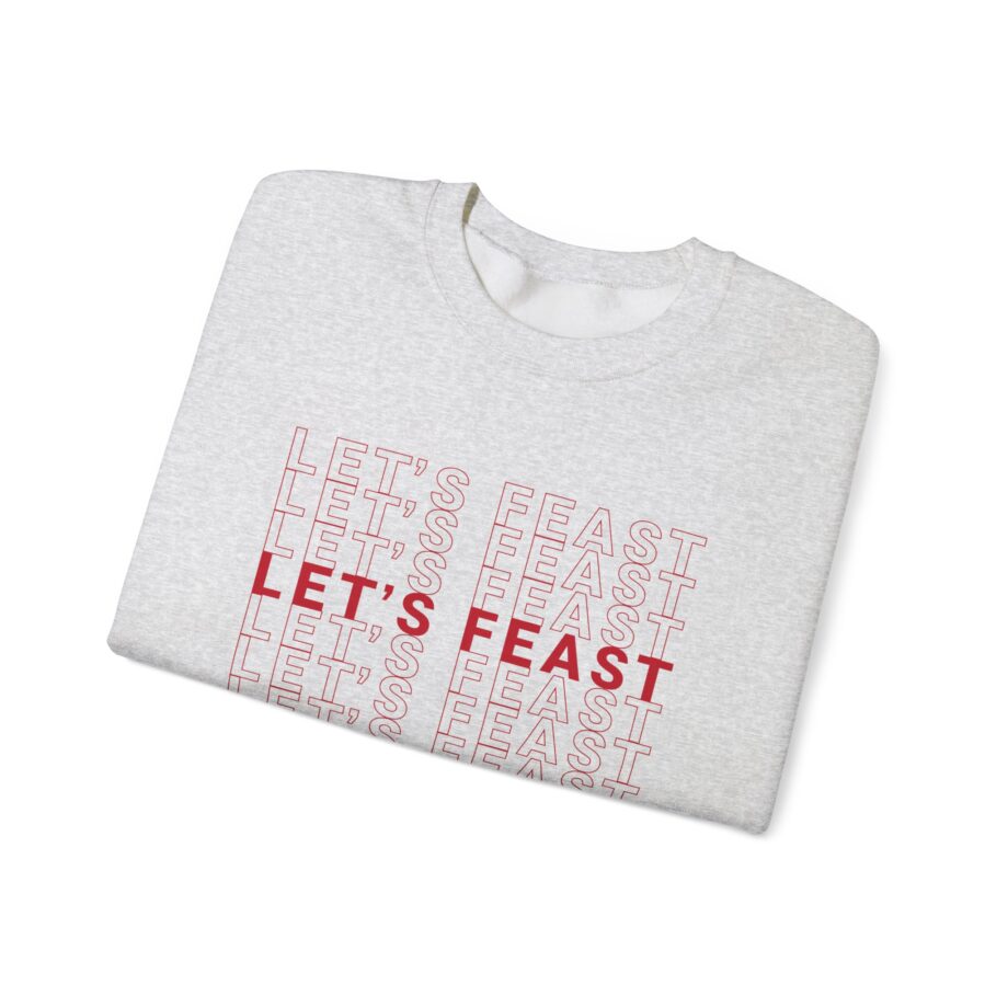 Elyse Myers Let’s Feast Unisex Heavy Blend™ Crewneck Sweatshirt
