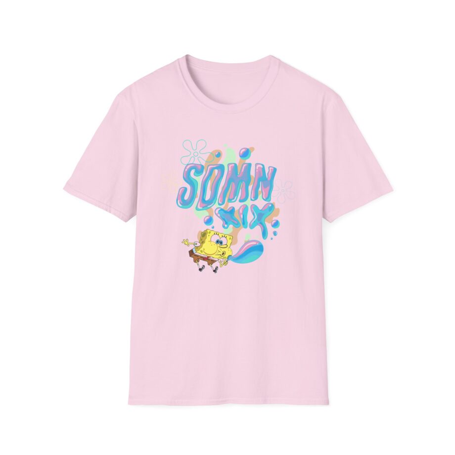 Sidemen Sdmn X Spongebob Bubble Blowing Unisex Softstyle T-Shirt