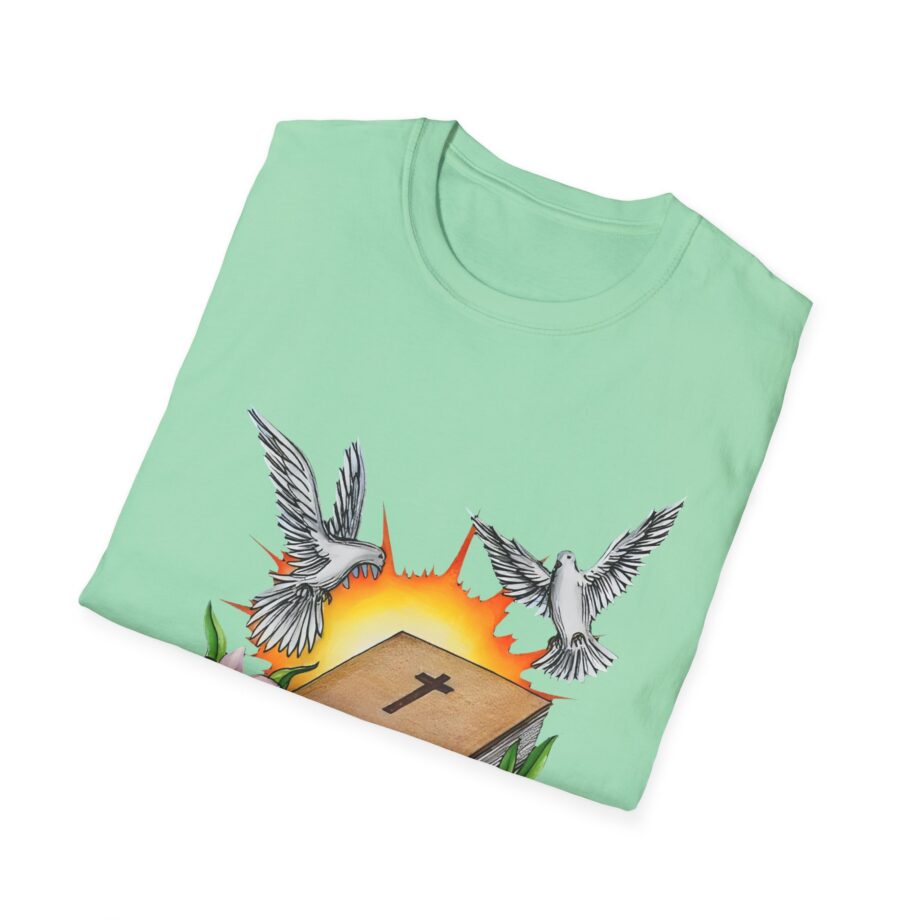 Arcangel Respira Como Un Verso Biblico Unisex Softstyle T-Shirt