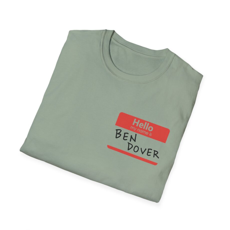 Baylen Levine Ben Dover Unisex Softstyle T-shirt