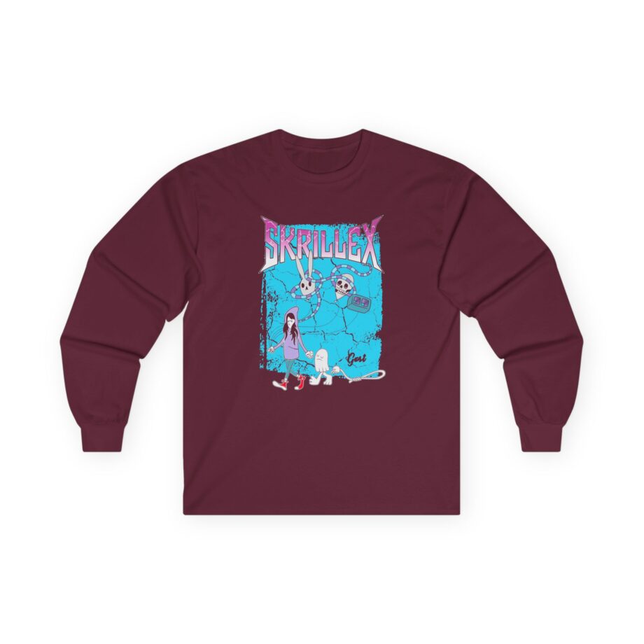 Skrillex Gost Album Cover Unisex Ultra Cotton Long Sleeve Tee