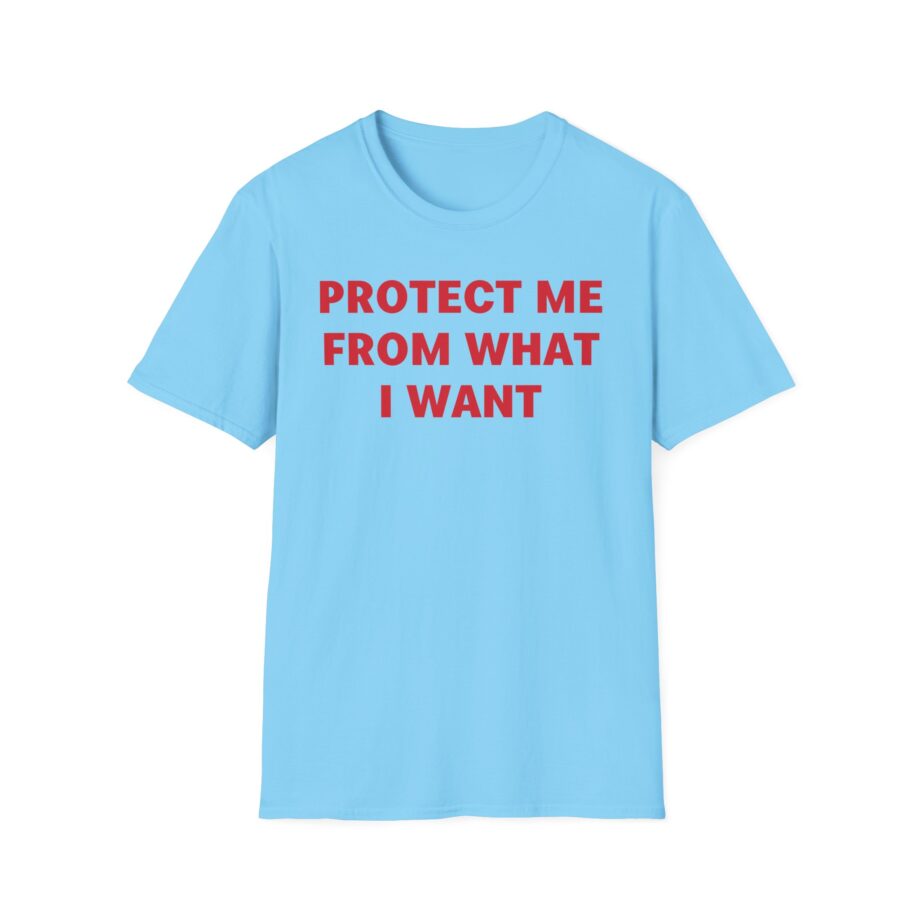 Jenny Holzer Protect Me From What I Want Unisex Softstyle T-shirt
