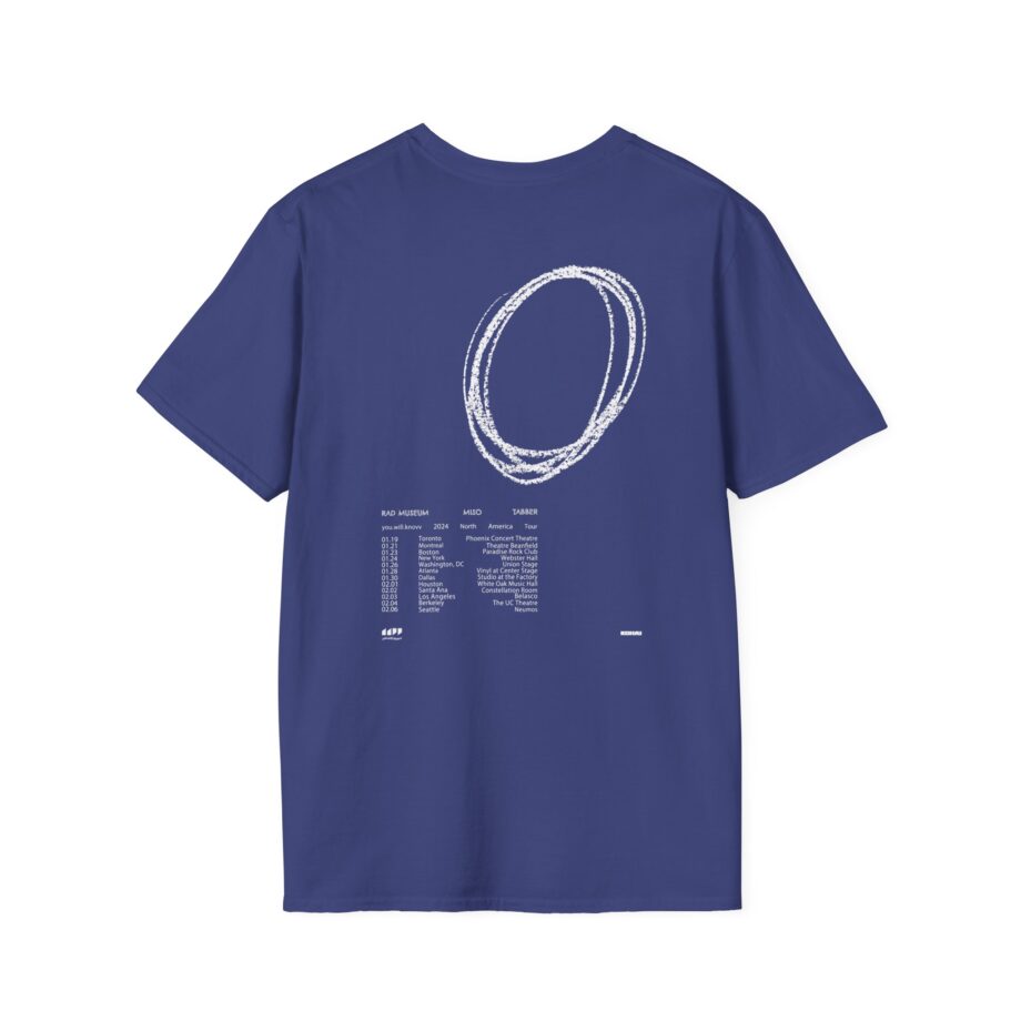 Wave to Earth you.will.knovv NA Tour Unisex Softstyle T-Shirt
