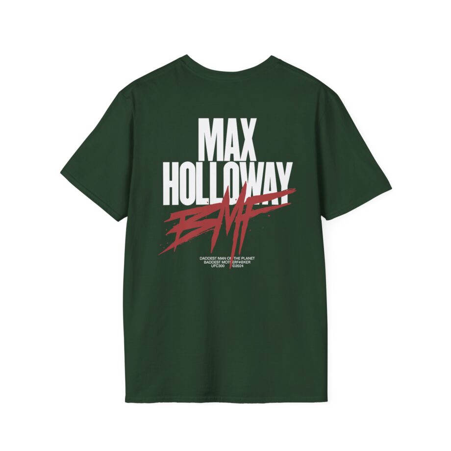 Max Holloway Dmp/bmf Cypress Unisex Softstyle T-shirt