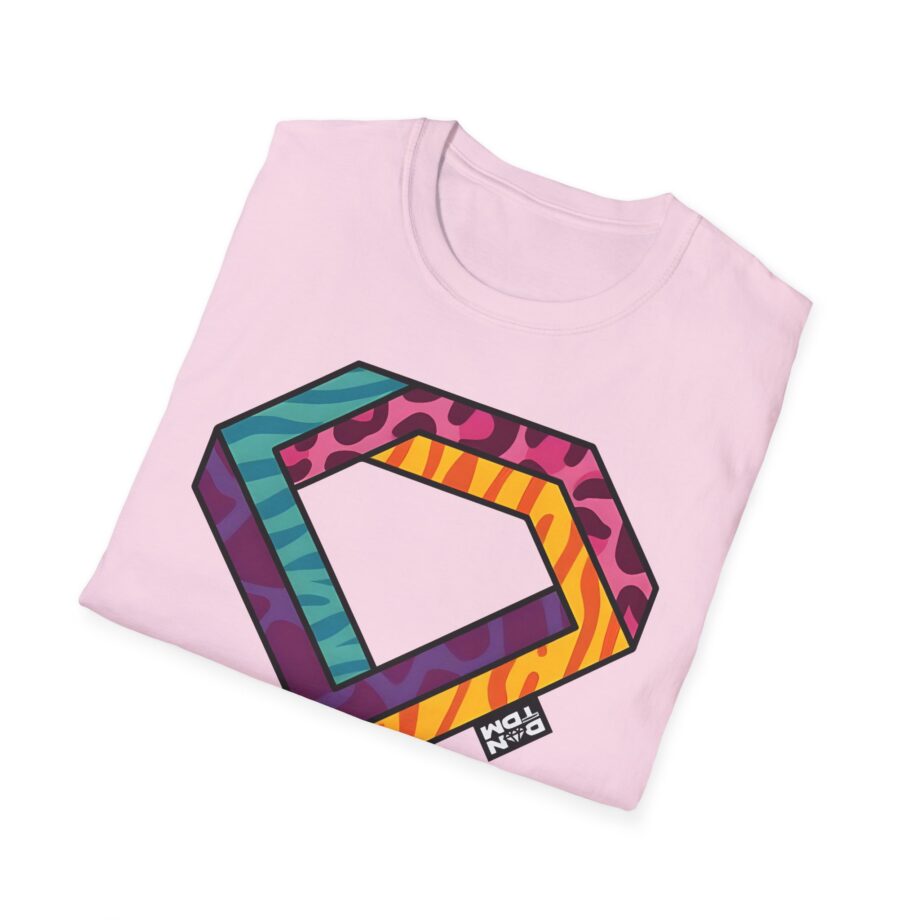 Dan Tdm Retro Fill Unisex Softstyle T-shirt