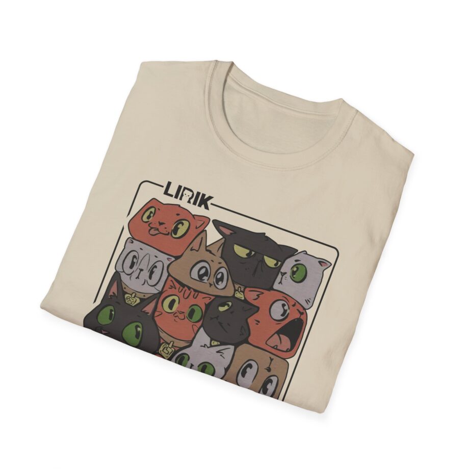 Lirik Squished Cat Jar Unisex Softstyle T-shirt