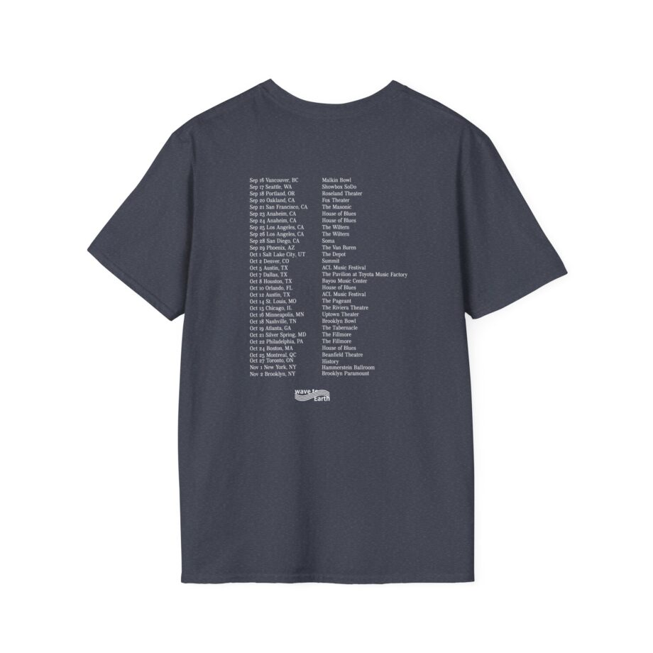 Wave to Earth 0.03 NA Tour Unisex Softstyle T-Shirt