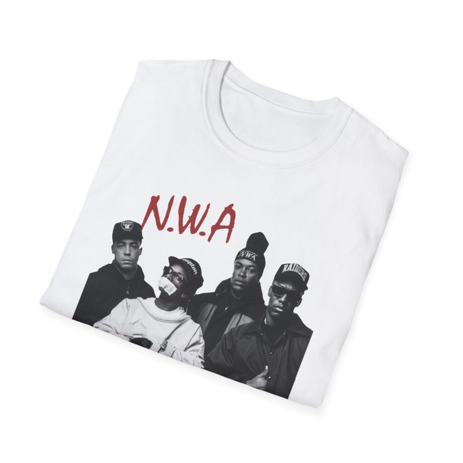 Nwa Rap Unisex Softstyle T-shirt