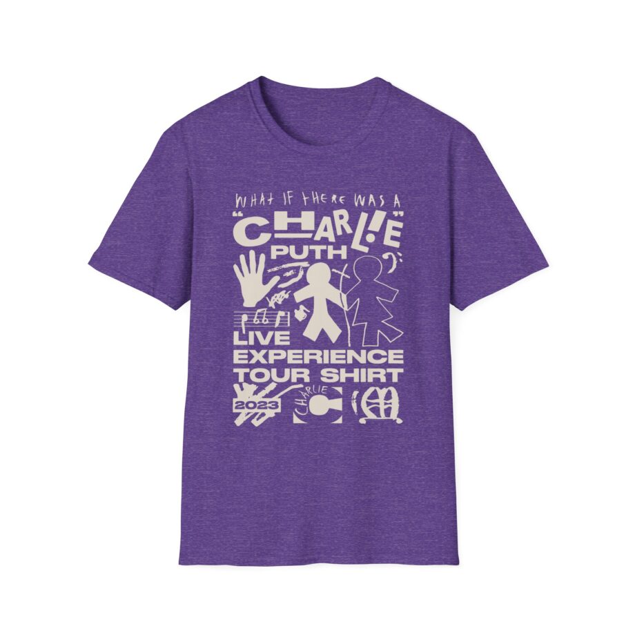 Charlie Puth What If There Was A Tour Unisex Softstyle T-Shirt
