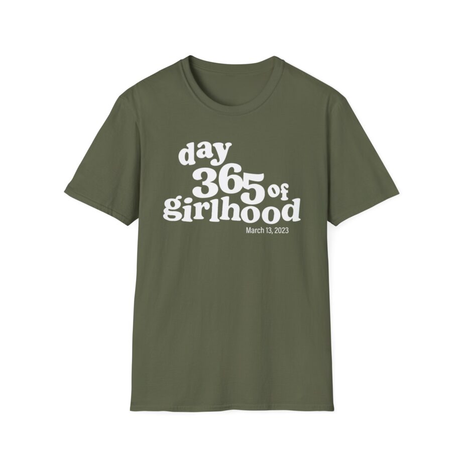 Dylan Mulvaney Day 365 Days of Girlhood  Unisex Softstyle T-Shirt