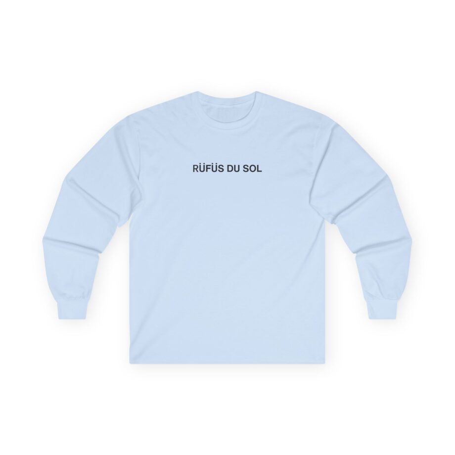 Rufus Du Sol Flower Ecru Unisex Ultra Cotton Long Sleeve Tee