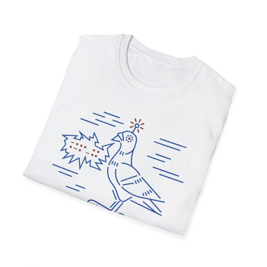 Birds Arent Real Pigeons Are Liars Unisex Softstyle T-shirt
