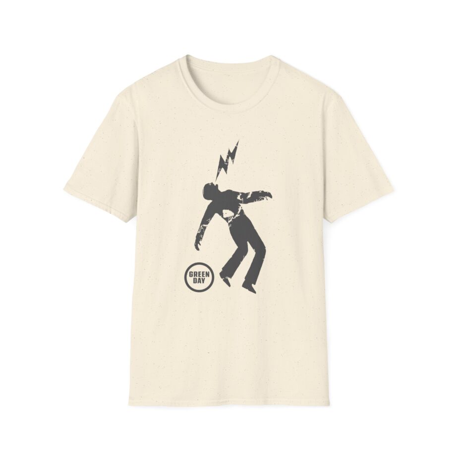 Green Day Vintage Warning Reprint Unisex Softstyle T-shirt